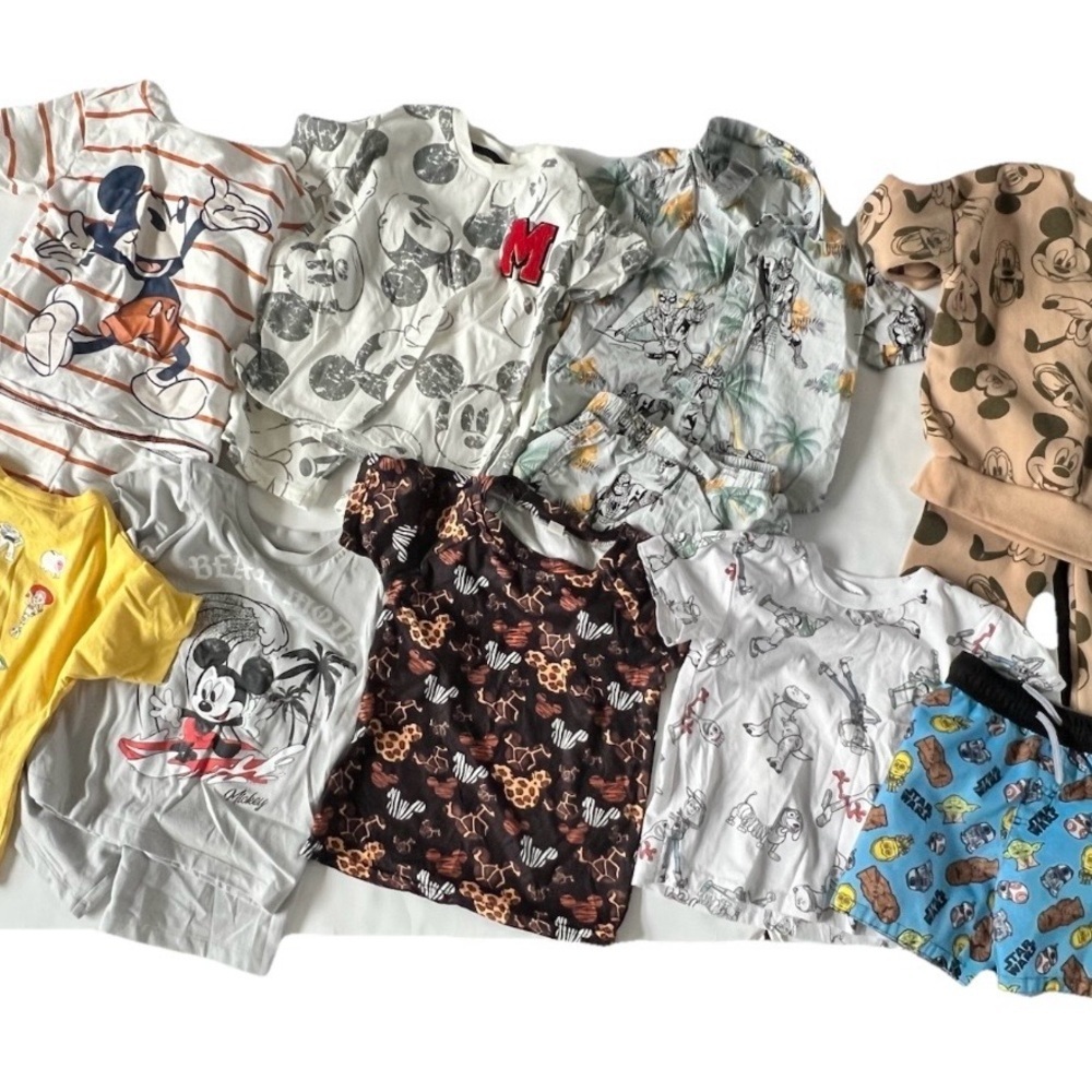 Disney Clothes Outfits & Sets Lot Hoodie Mickey Mouse 4t Swim Sweatshirt Shirts
